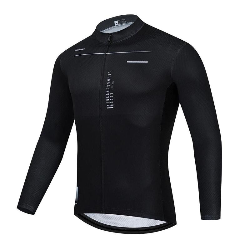 Jaqueta De Ciclismo Masculina De Manga Longa Raudax MTB, Jersey De